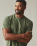 Men's Premium Slub Crew Tee - Fern